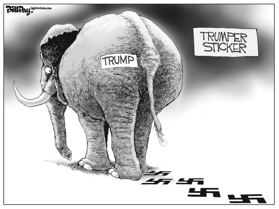 TRUMPER STICKER