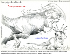 CAMPAIGN SKETCHBOOK - GOP DINOSAURS - by Taylor Jones