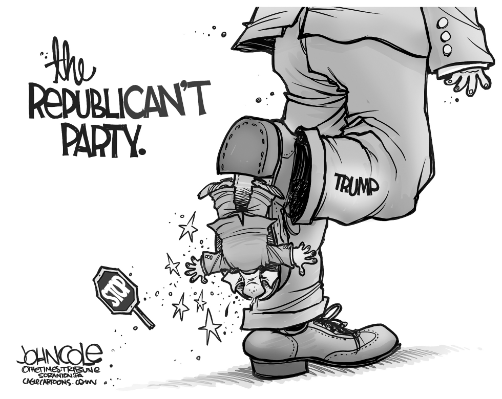 The Republican't Party BW