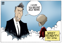 NANCY REAGAN, by Randy Bish