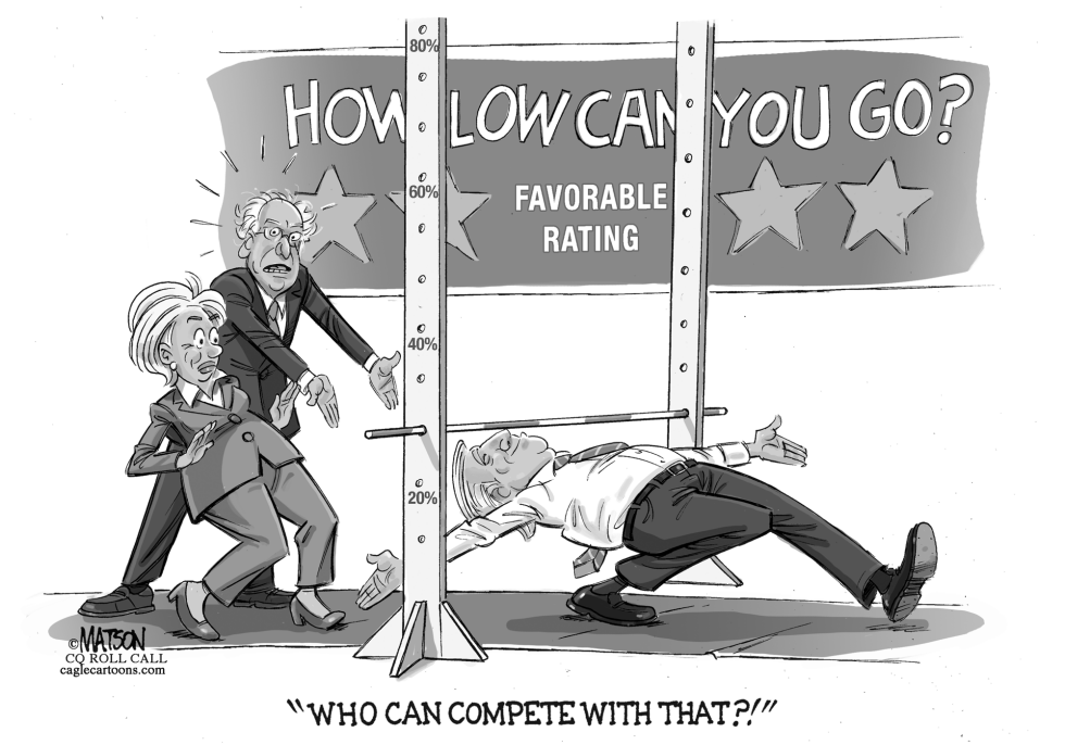 Trump Limbos Past Low Favorable Ratings