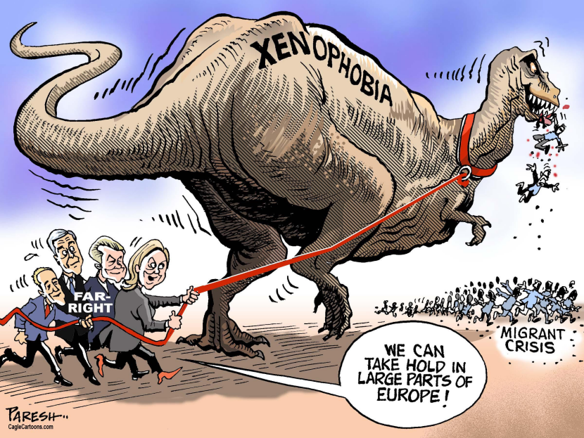 Far-Right and Xenophobia COLOR