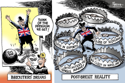 BREXITERS’ DREAMS  by Paresh Nath