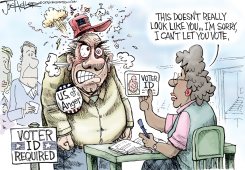 VOTER ID by Joe Heller