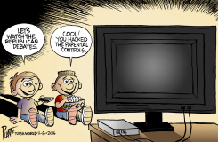 HACKED THE CONTROLS by Bruce Plante