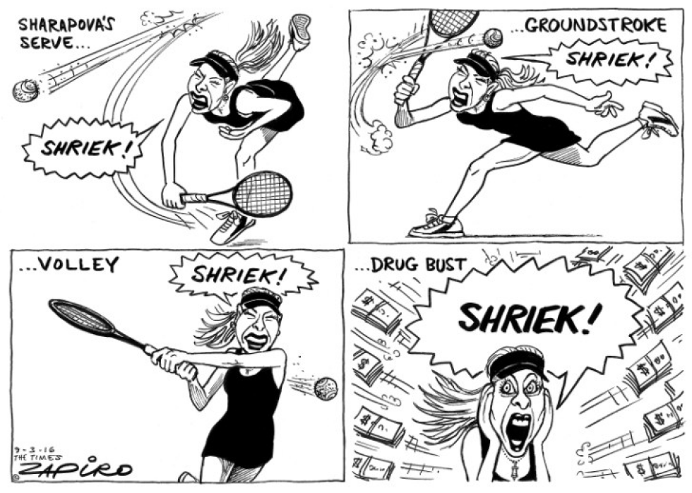 Sharapovas Serve