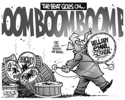 THE BEAT GOES ON BW by John Cole