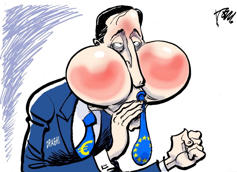 European Central Bank stimulation