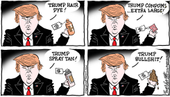 TRUMP BULLSHIT  by Bob Englehart