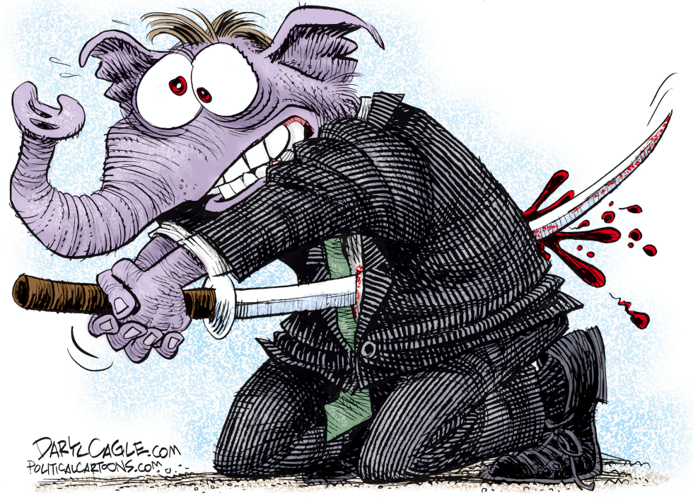 Republican Hara-kiri COLOR