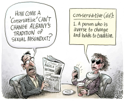 NY STATE TRADITION OF MISCONDUCT  by Adam Zyglis