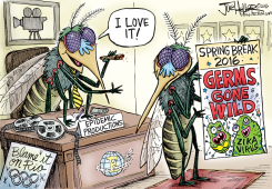 SPRING BREAK  ZIKA by Joe Heller