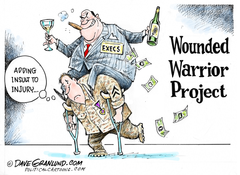 Wounded Warrior scandal COLOR