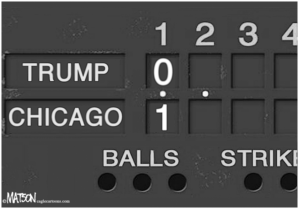 Chicago 1 Trump 0