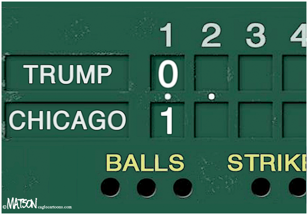 Chicago 1 Trump 0 - COLOR