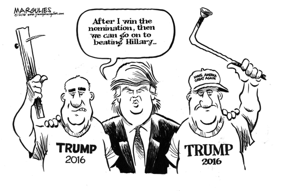 Trump violence