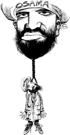 OSAMA TALIBAN by Daryl Cagle