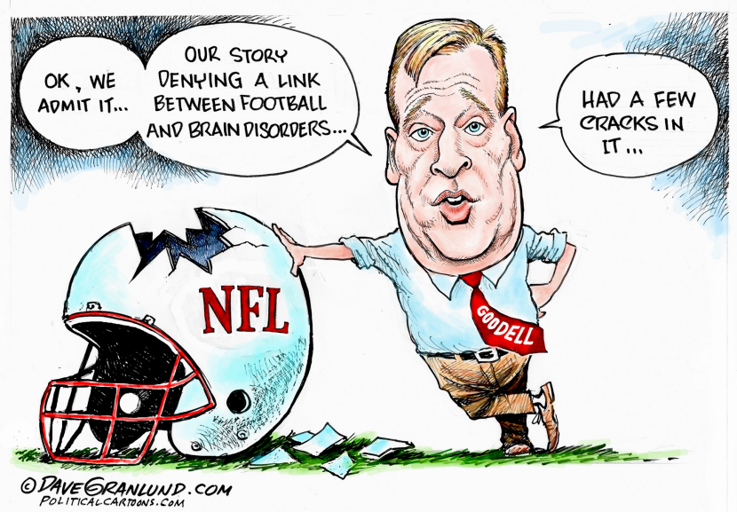 NFL and brain disorders COLOR