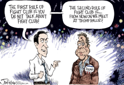 FIGHT CLUB by Joe Heller