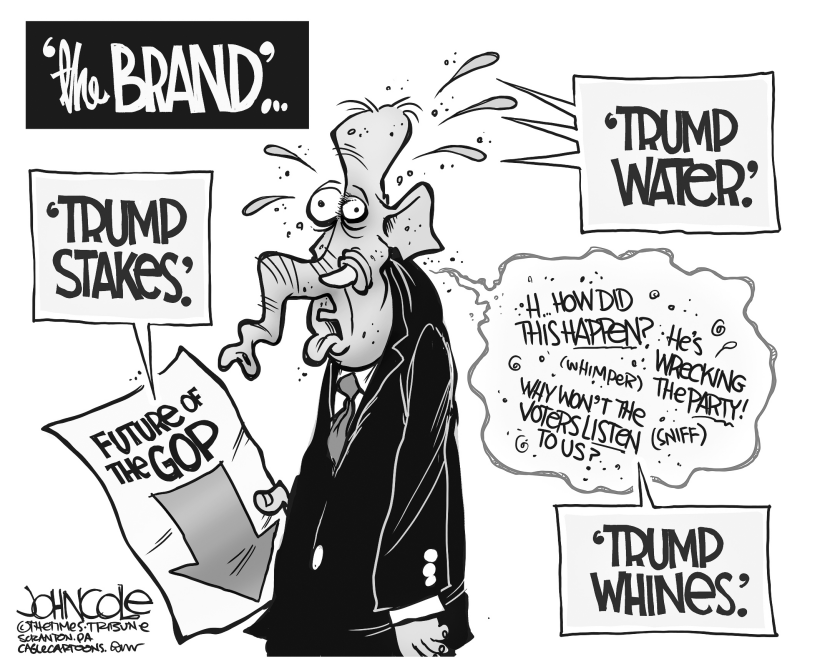 The Trump Brand BW
