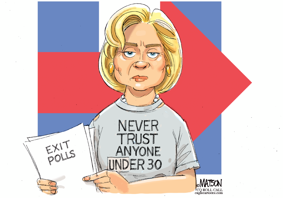 Hillary Clinton Can't Trust Younger Voters-COLOR