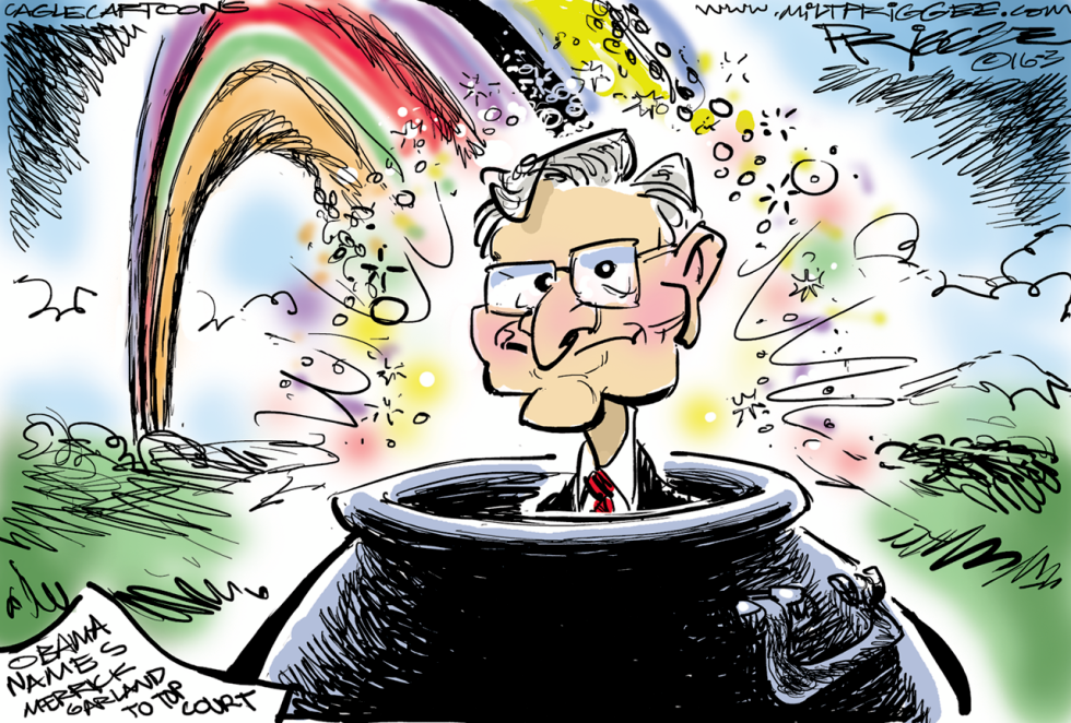  JUDGE GARLAND by Milt Priggee