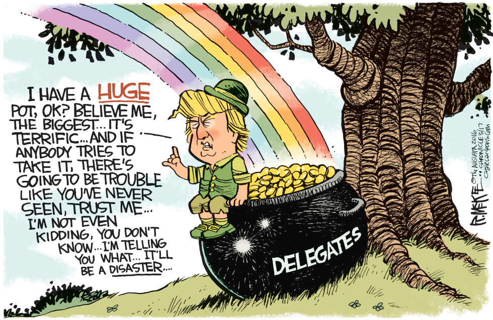 Trump Leprechaun COLOR
