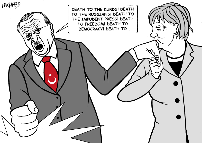 Erdo487;an with Merkel