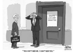 SENATOR AVOIDS SEEING SUPREME COURT NOMINEE by R.J. Matson