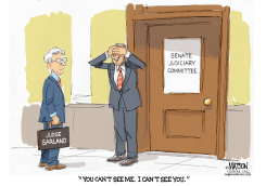 SENATOR AVOIDS SEEING SUPREME COURT NOMINEE by R.J. Matson