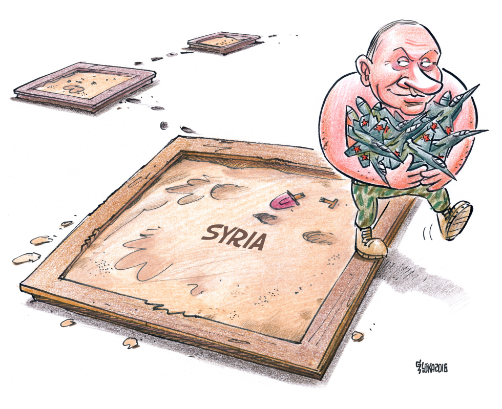  SANDBOXES OF PUTIN by Gatis Sluka