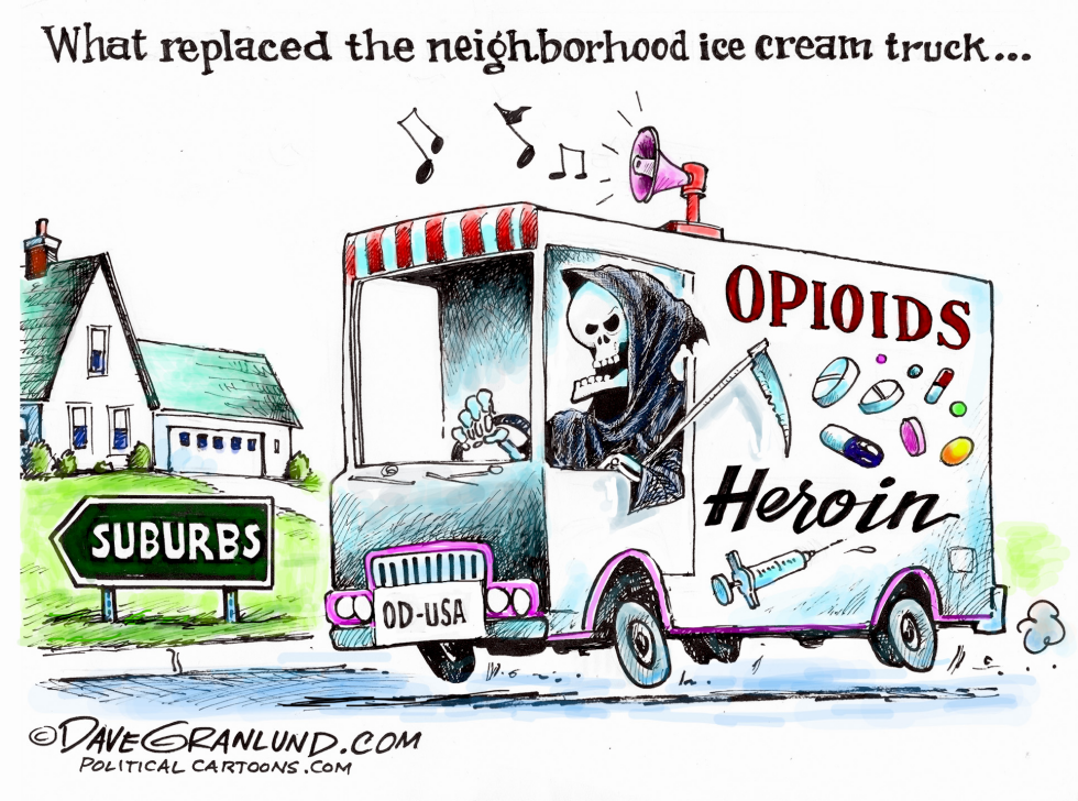 Opioids and Heroin epidemic COLOR