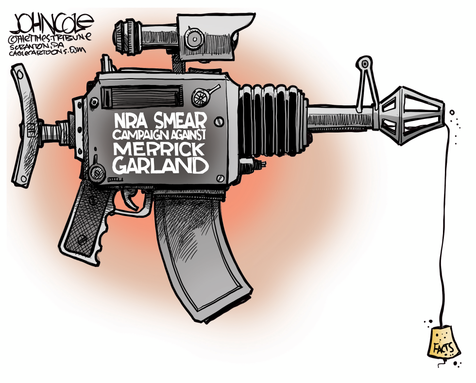 NRA and Merrick Garland COLOR