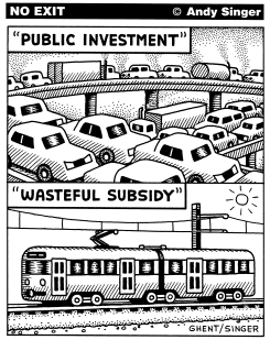 HIGWAY SUBSIDIES TWIST LANGUAGE by Andy Singer