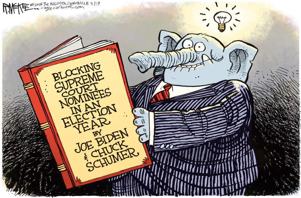  SUPREME COURT BLOCK by Rick McKee