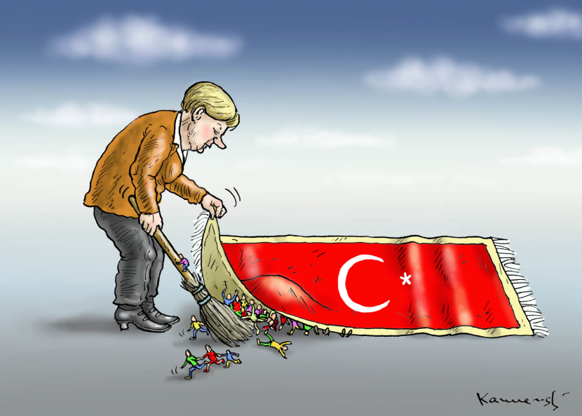 REFUGEES OF MRS MERKEL
