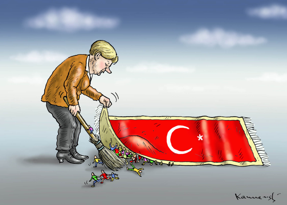 REFUGEES OF MRS MERKEL