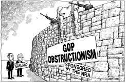 GOP AND NRA SCOTUS OBSTRUCTIONISM by Monte Wolverton