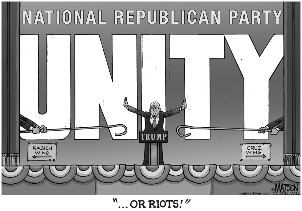 Trump Predicts Republican Unity Or Riots
