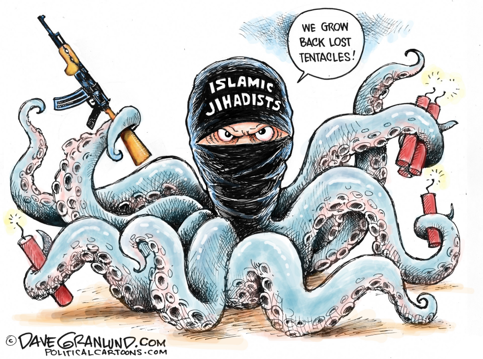  ISLAMIC JIHADISTS by Dave Granlund