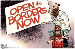 TERROR BORDERS  by Rick McKee