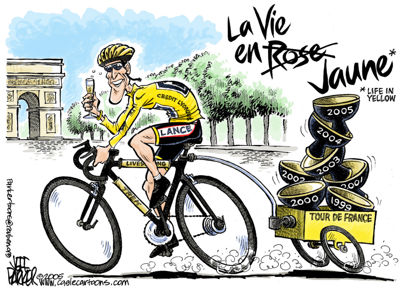 Lance Wins 7th