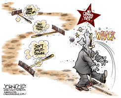 GOP SLAPSTICK  by John Cole