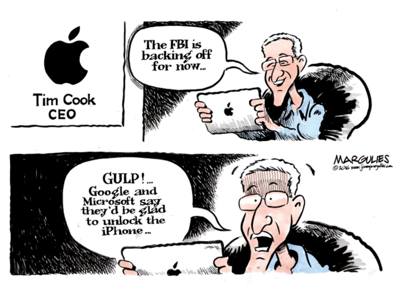 FBI and Apple color