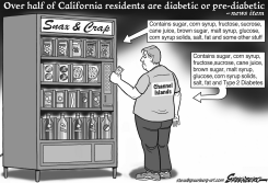 CALIF DIABETICS BW by Steve Greenberg
