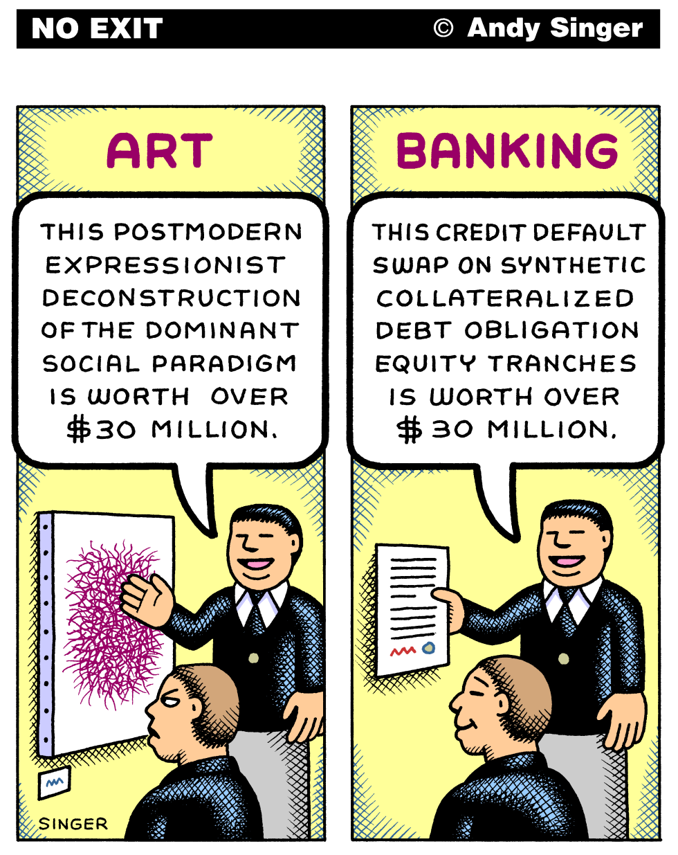 Art Versus Banking color version