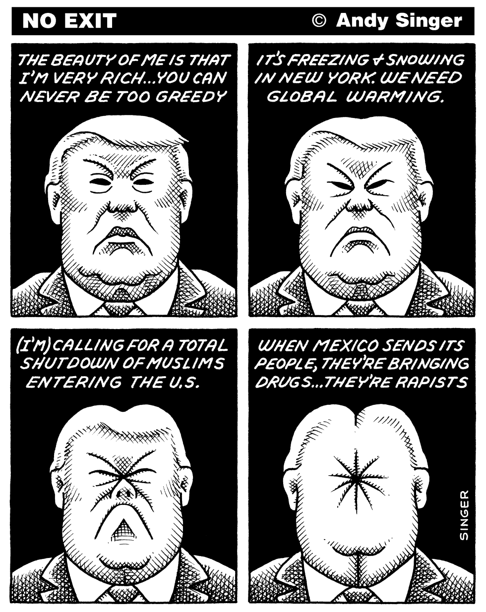 Donald Trump Morphs Into Ass