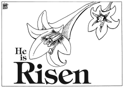 EASTER 2016, B/W by Randy Bish