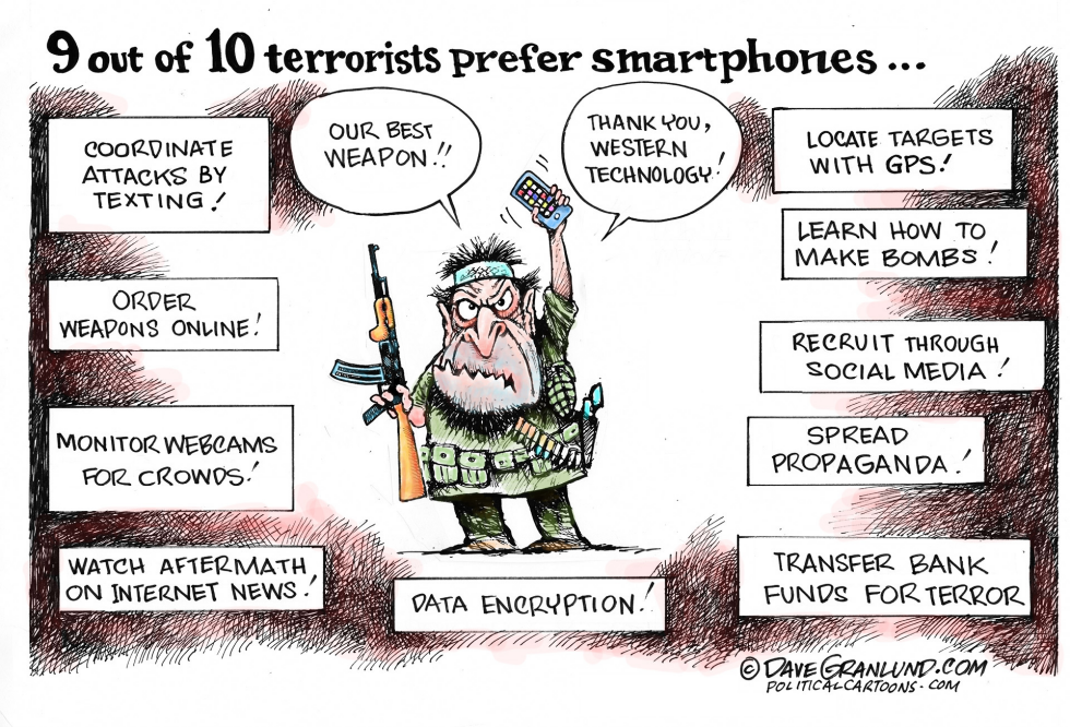 Terrorists and smartphones COLOR