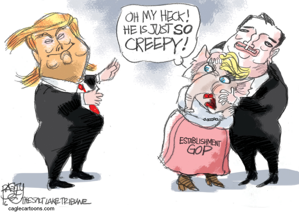  TRUMP AND CRUZ by Pat Bagley